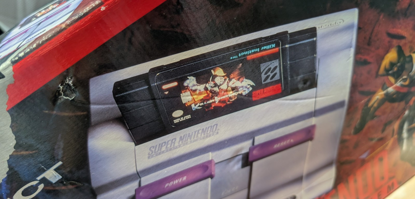 Super Nintendo (SNES) Killer Instinct Console Set – CIB IN BOX Matching Serial