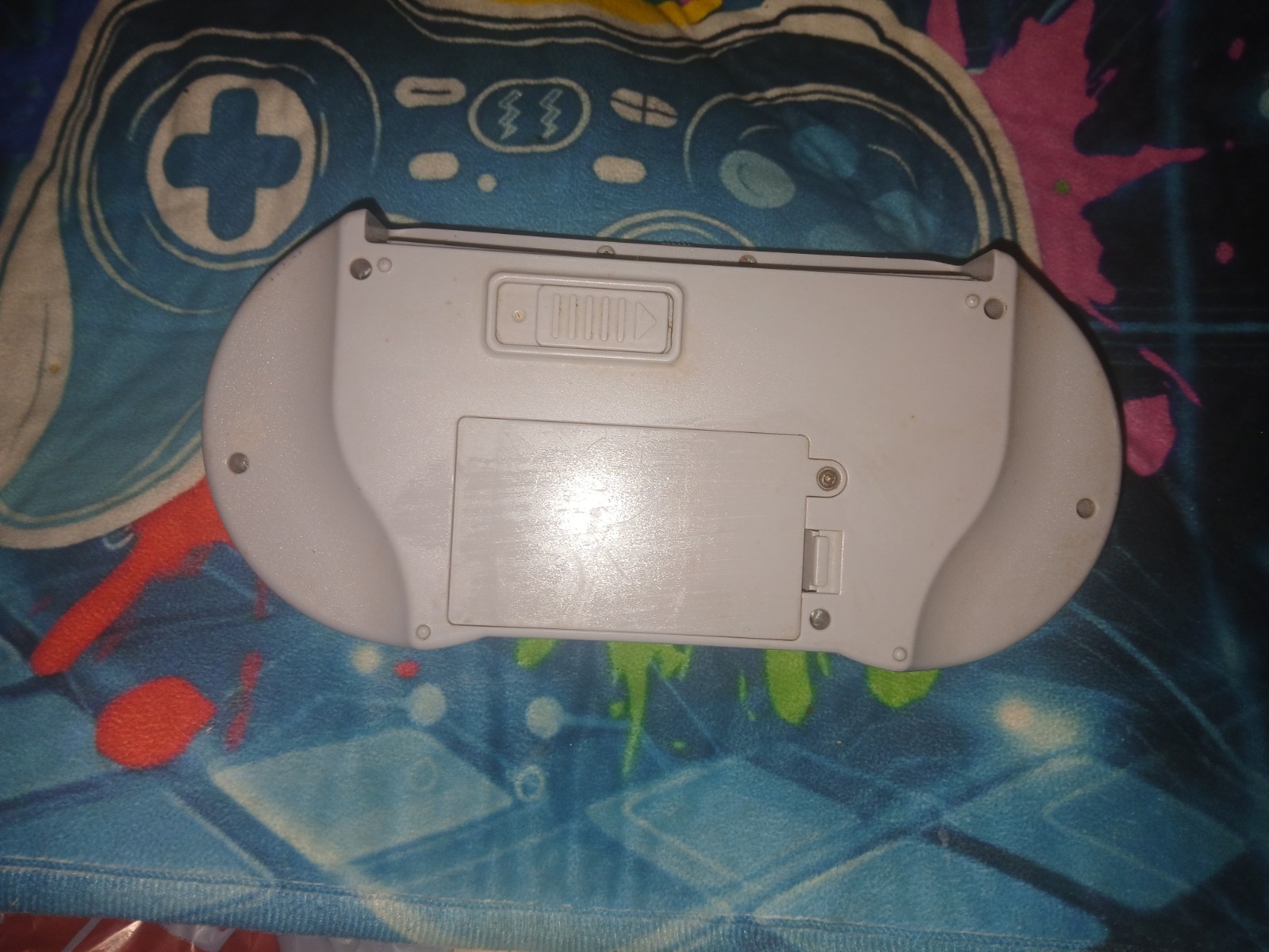 Nintendo SNES SupaBoy Hyperkin in Gray NOT TESTED NO Battery W Madden SNES