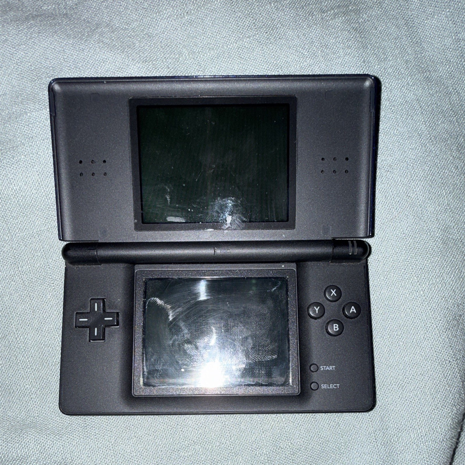 Nintendo DS Lite USG-001 Handheld System Blue/Black Touchscreen NTSC-U/C