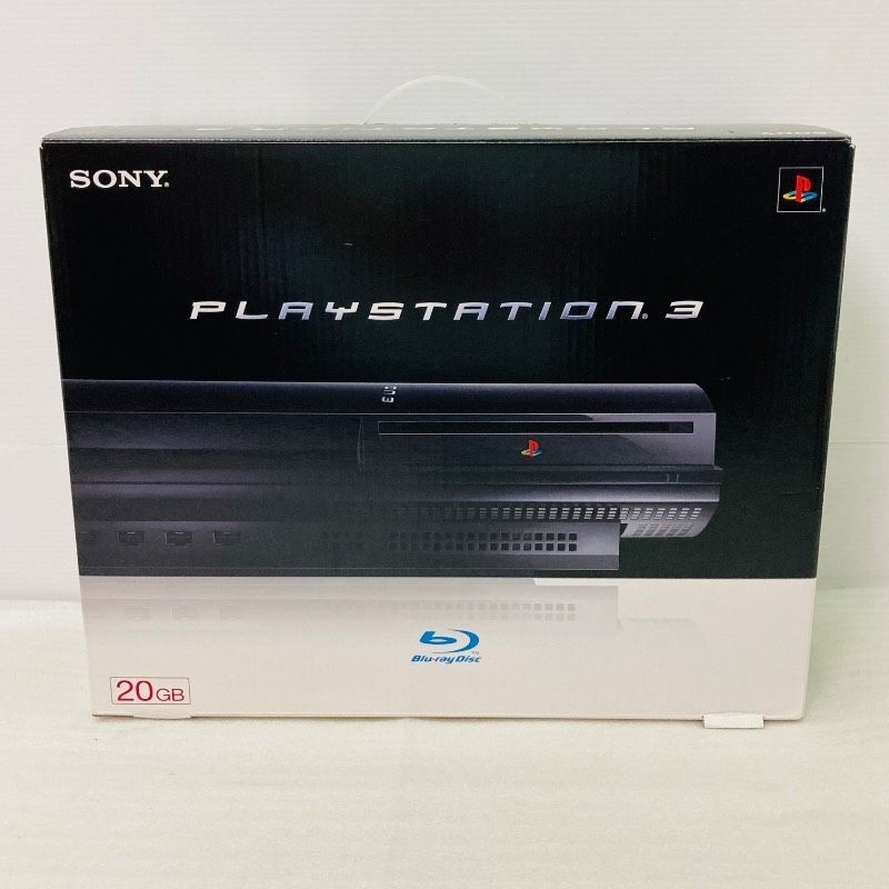 Sony PlayStation 3 PS3 CECHB00 20GB Black Console Boxed Tested PS1 2 3 NTSC-J