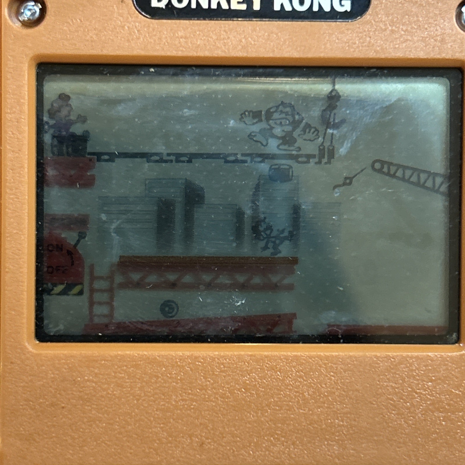 Nintendo Game & Watch Donkey Kong Model DK-52 Japan Made 1982 Partially Working