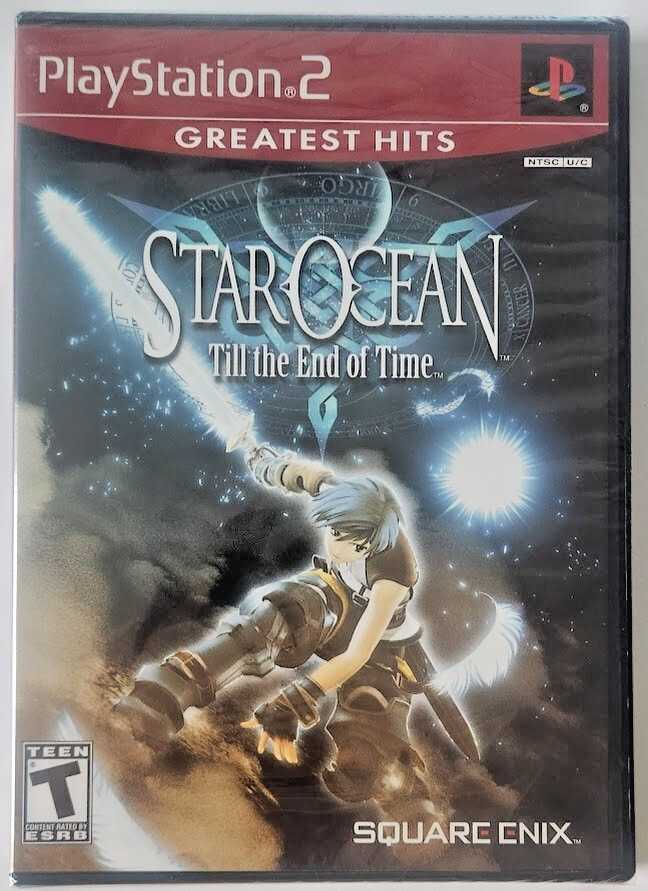 Star Ocean Till the End of Time (Greatest Hits) PS2 New Game Special (2005 RPG)