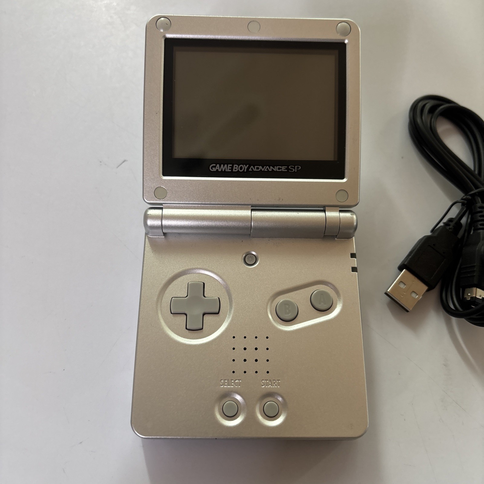 Nintendo Gameboy Advance SP Console Silver AGS-001