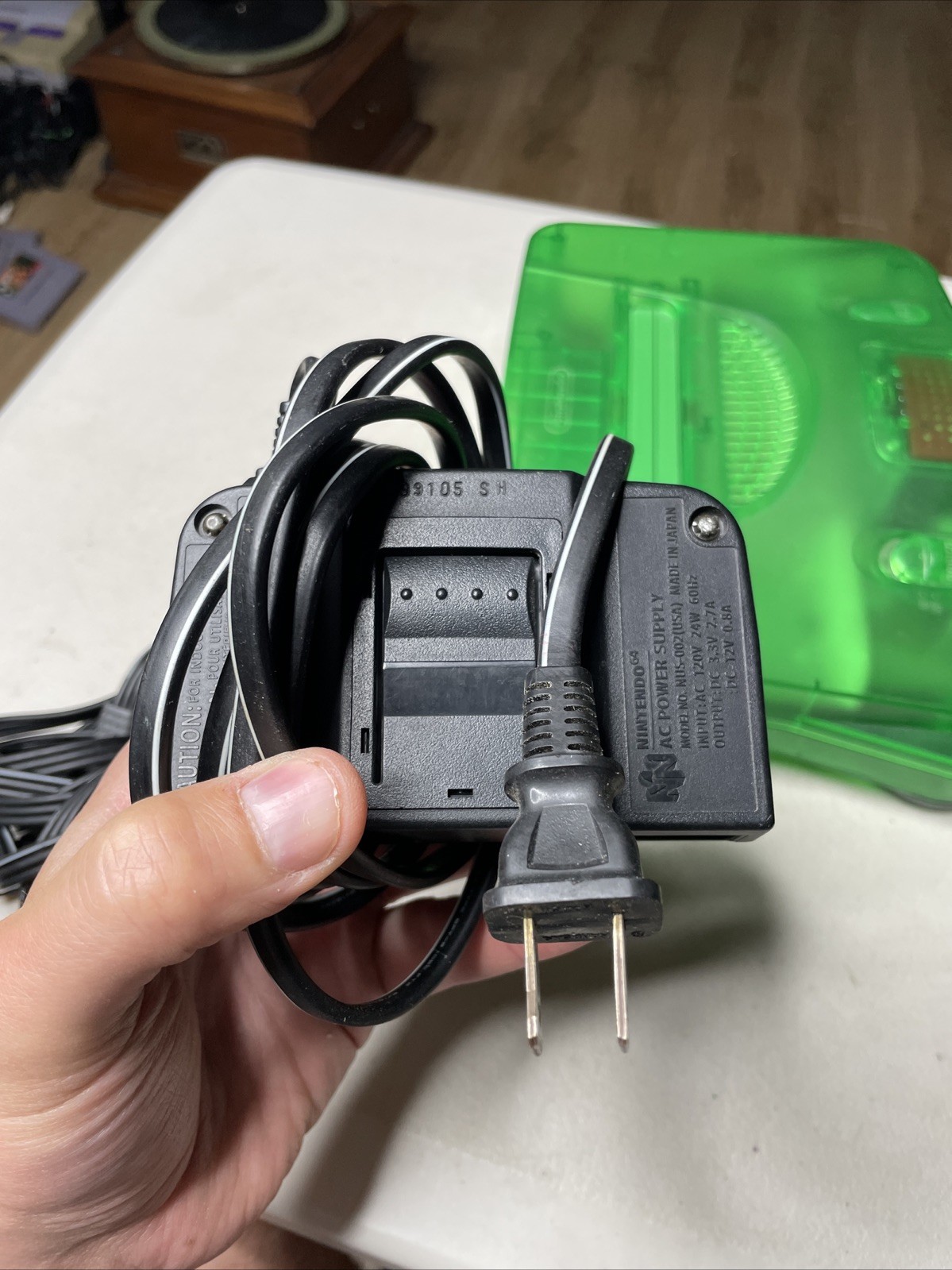 Nintendo 64 Funtatsic Jungle Green Console Tested Working W Controller Expansion