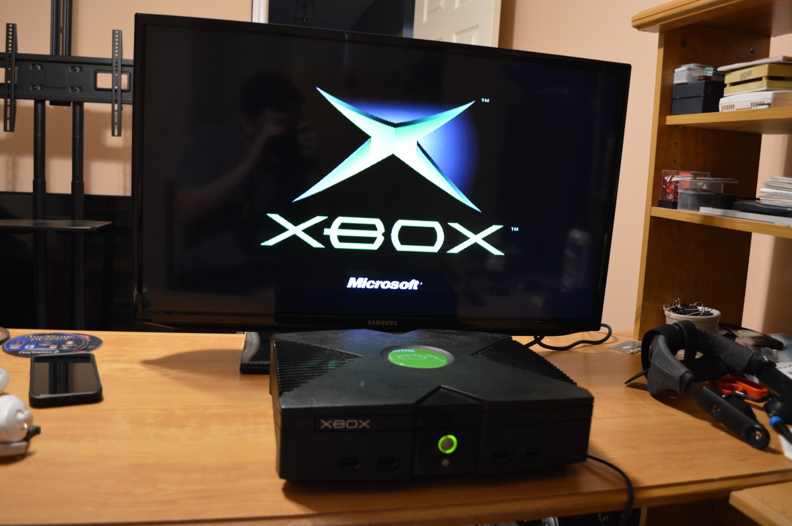 Original Microsoft Xbox (Disc Tray Stuck) (See Description)