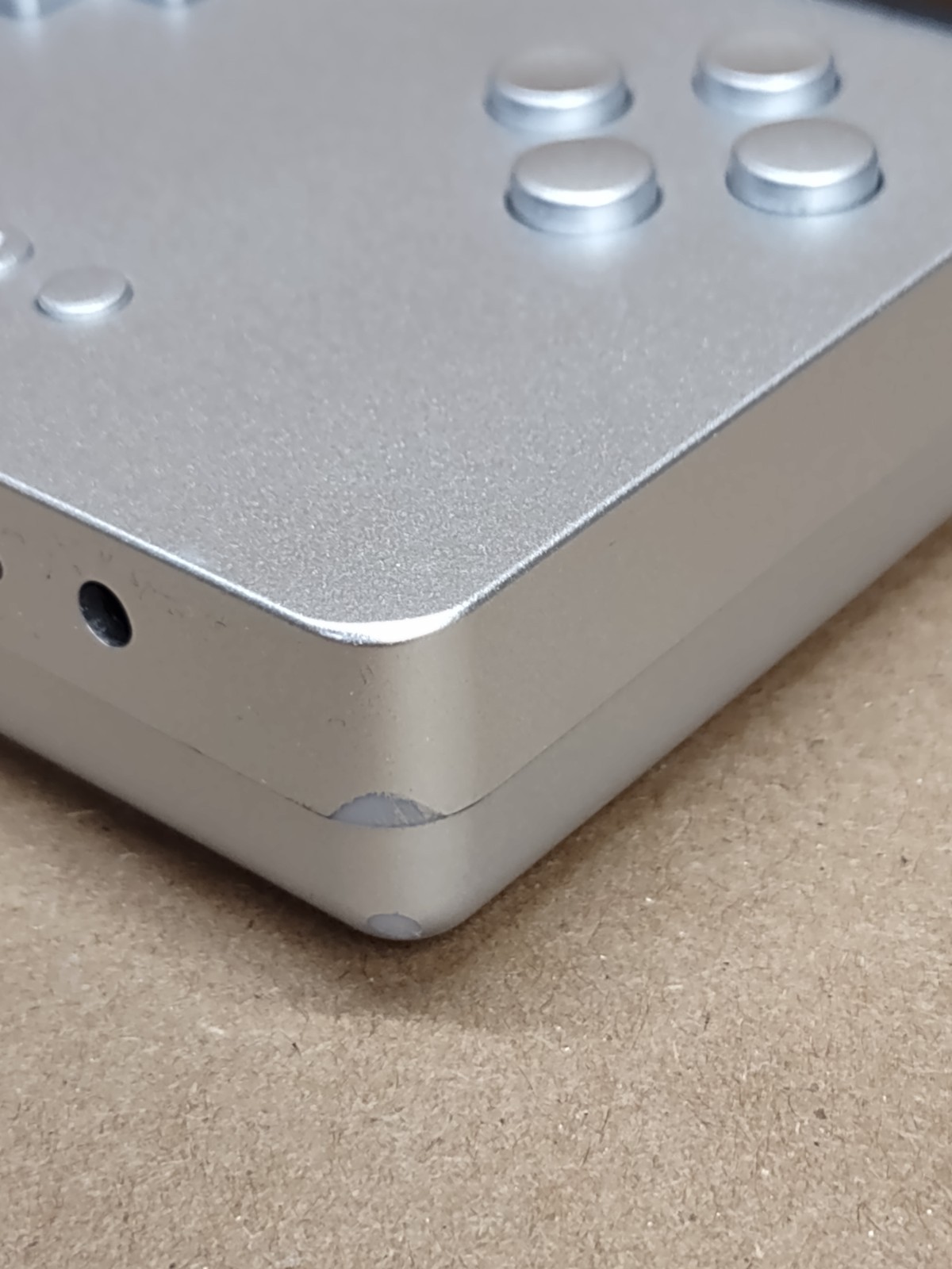 SILVER Analogue Pocket GAMEBOY GBA worn UPDATED