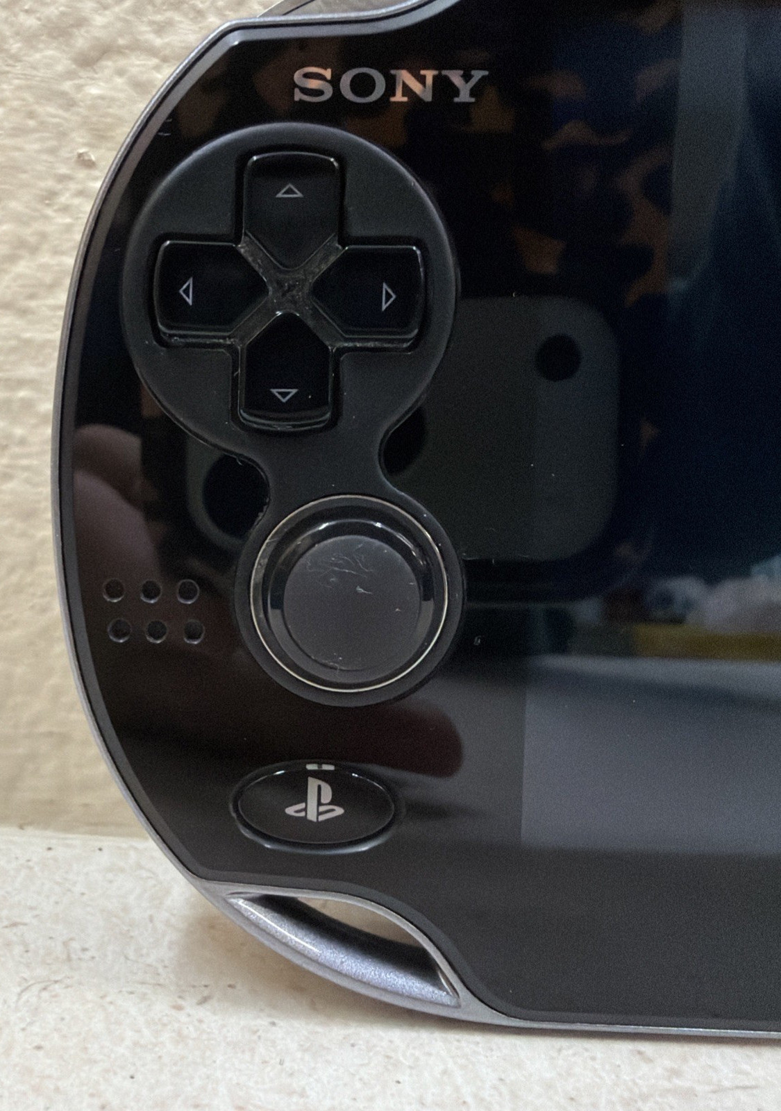 Sony PlayStation Vita Black PCH-1001 OLED With Original Charger and Case