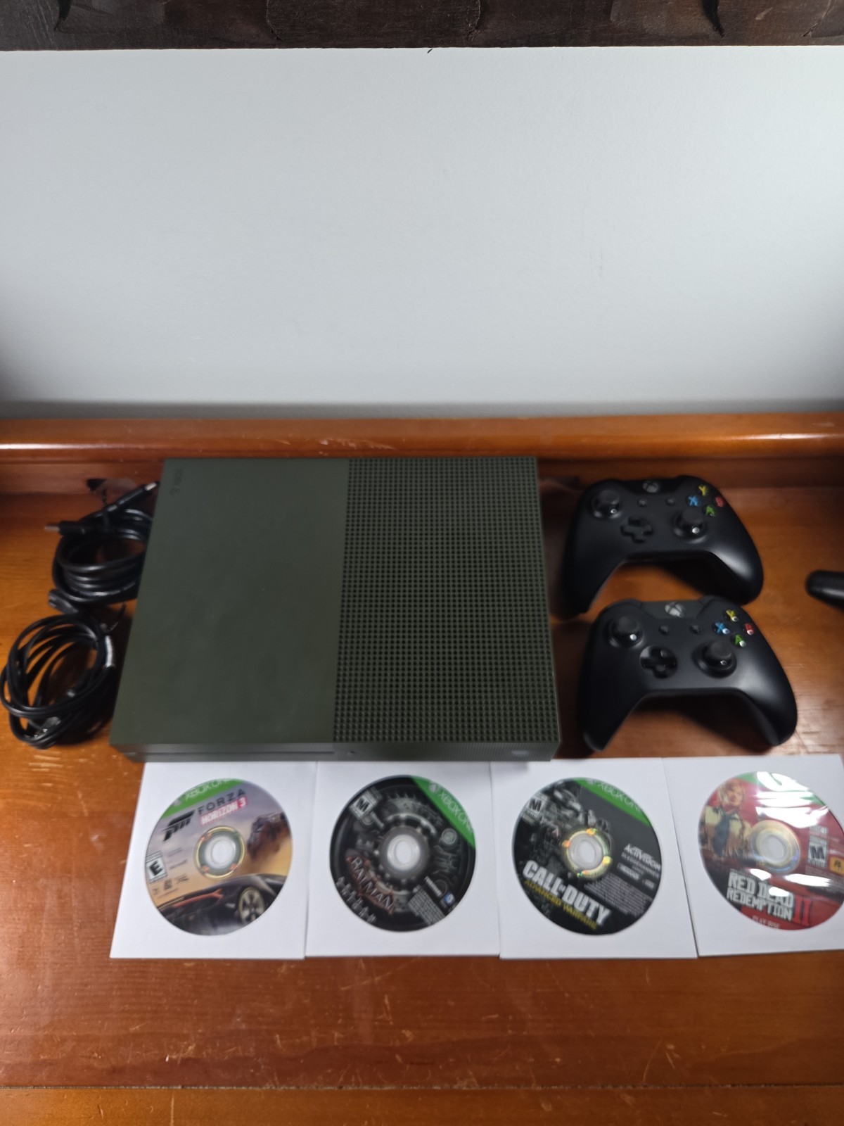Microsoft Xbox One S 1681 Battlefield 1: Military Green Special Edition Bundle