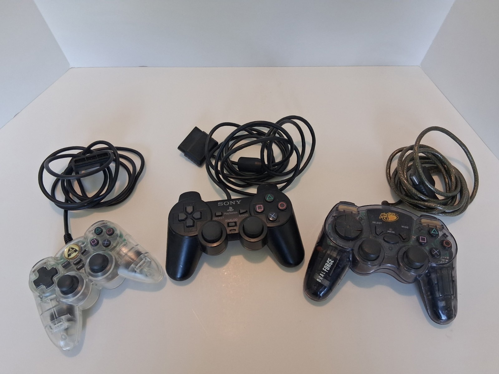 Sony PS2 PHAT SCPH-50001 NTSC Black Bundle 3 Controllers 8MB Card Multitap