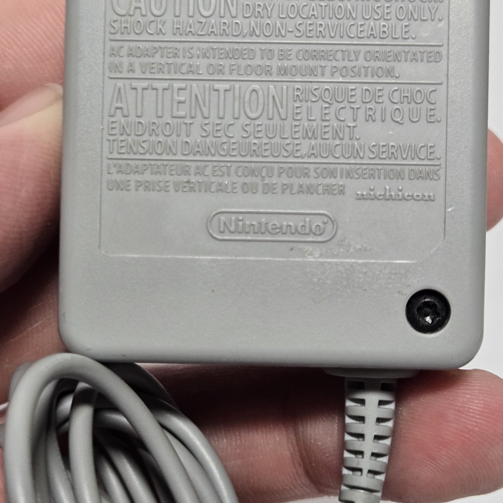 Nintendo 3DS Black U.S Tested OEM Charger Handheld System – Black