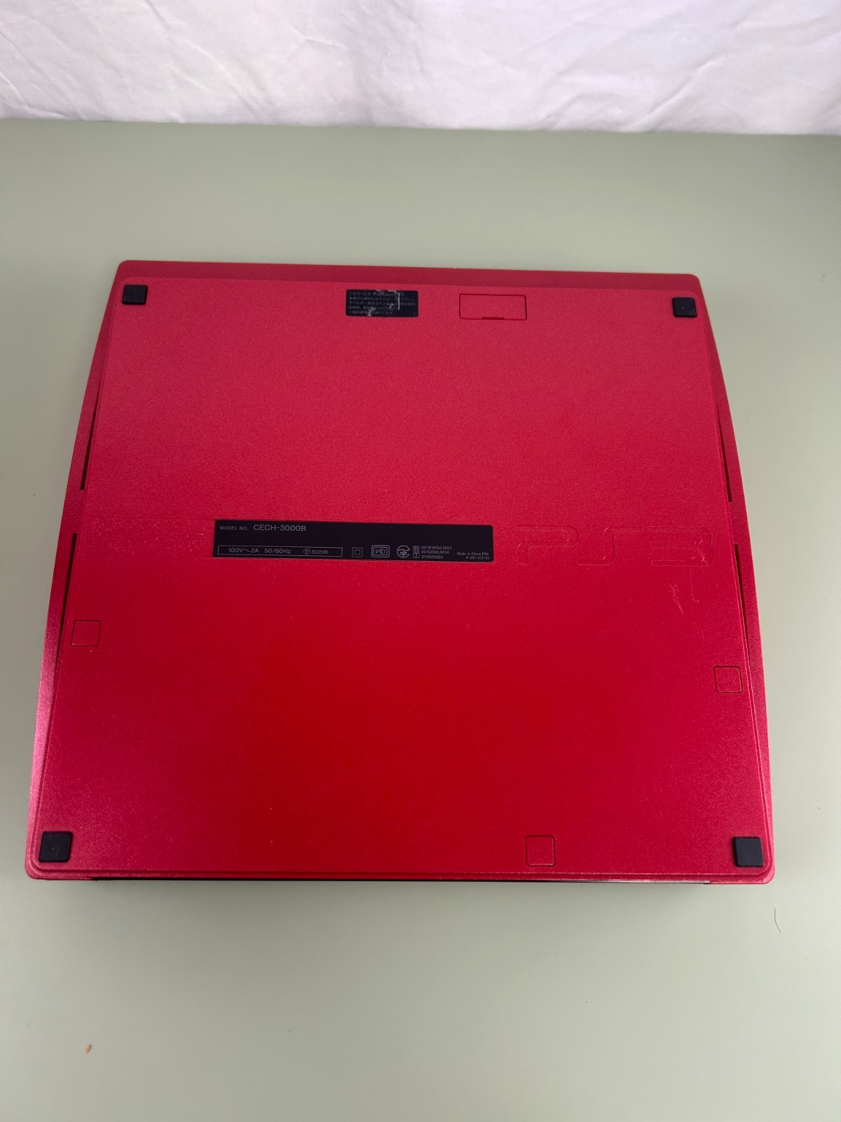 PlayStation 3 PS3 Console System 320GB Scarlet red game CECH-3000BSR Japan