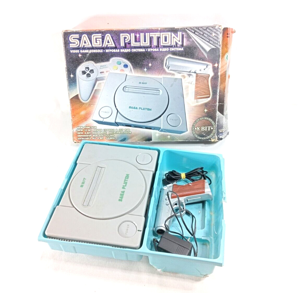 Sega Pluton 8 bit Vintage Video Game Console Rare Collectible China