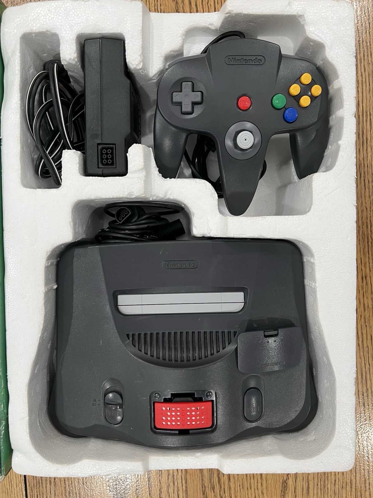 Nintendo N64 Console Bundle w/ Expansion Pak + Controller Pak Near CIB Authentic