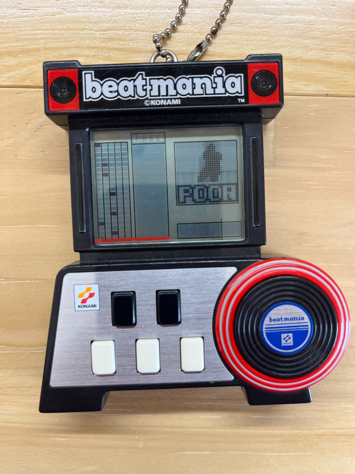 KONAMI Beatmania Pocket Black Tested Working Rare Handheld Rhythm Game Japan