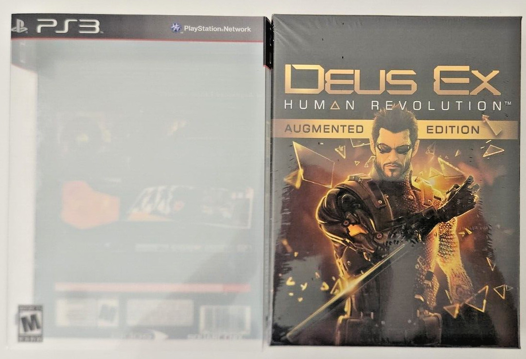 Deus Ex: Human Revolution Augmented Edition PS3 New Game Special (2011 RPG)