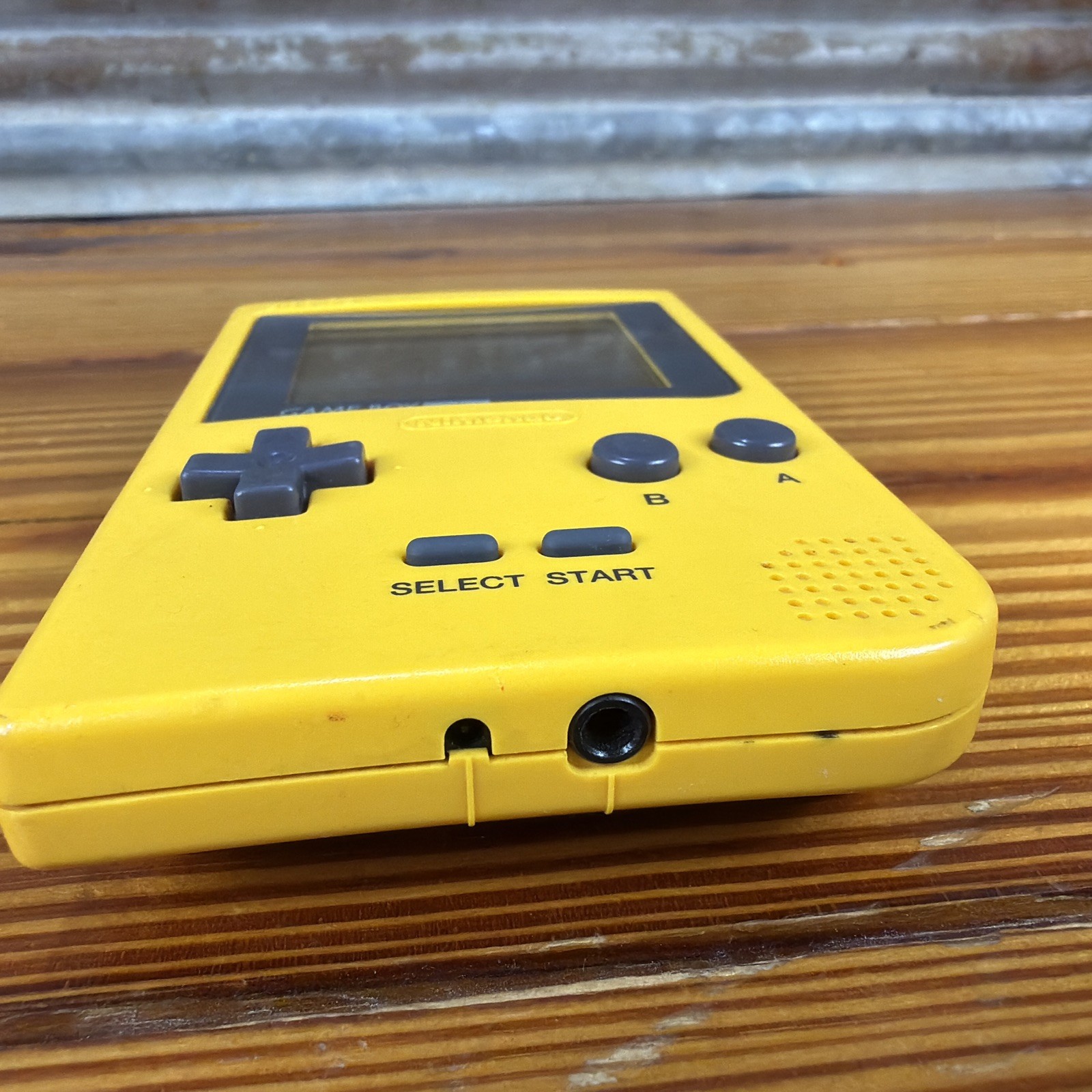 Nintendo Game Boy Pocket Yellow Model MGB-001 Non-Working Parts Only