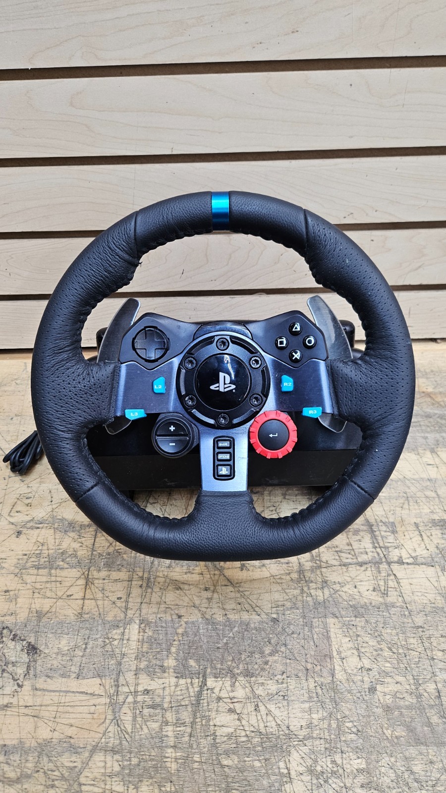 Logitech G29 Driving Force Racing Wheel And Pedals – For PS5 PS4 PC *NO CORD*