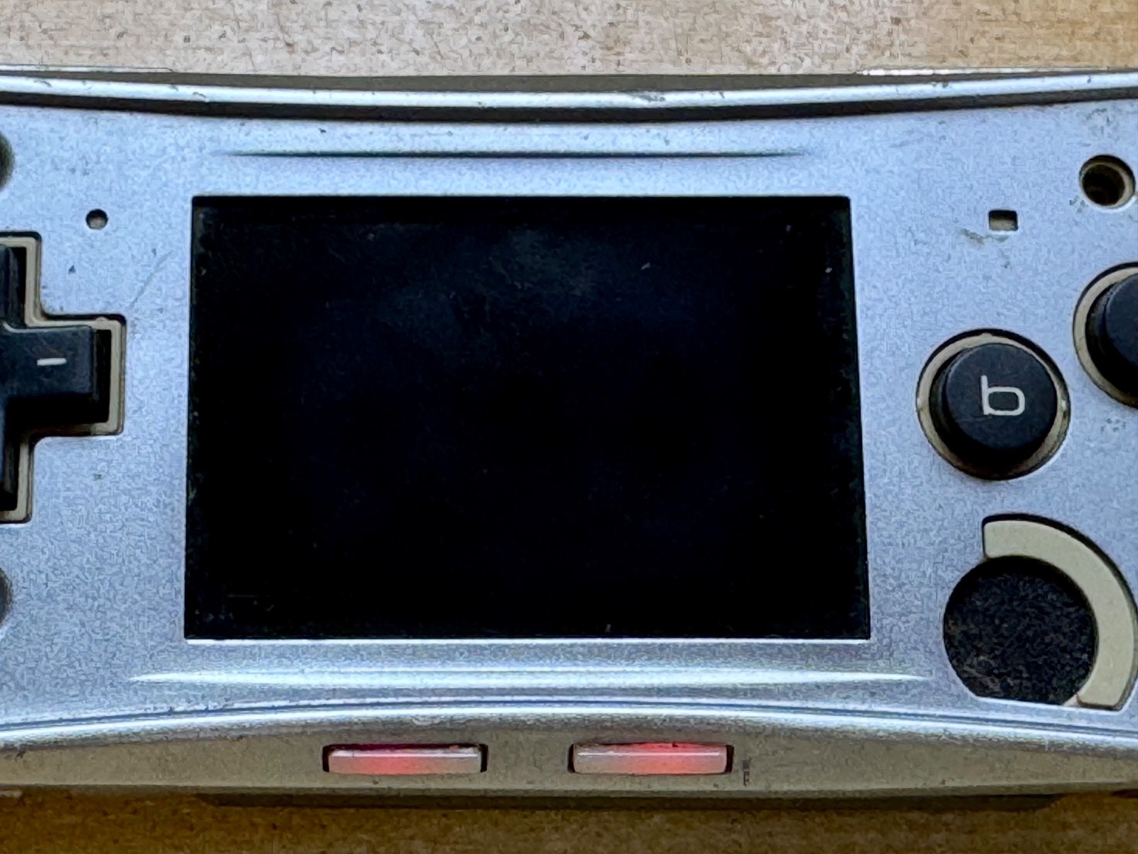 Nintendo Gameboy Micro OXY001 Metallic Silver Handheld Console – Parts or Repair