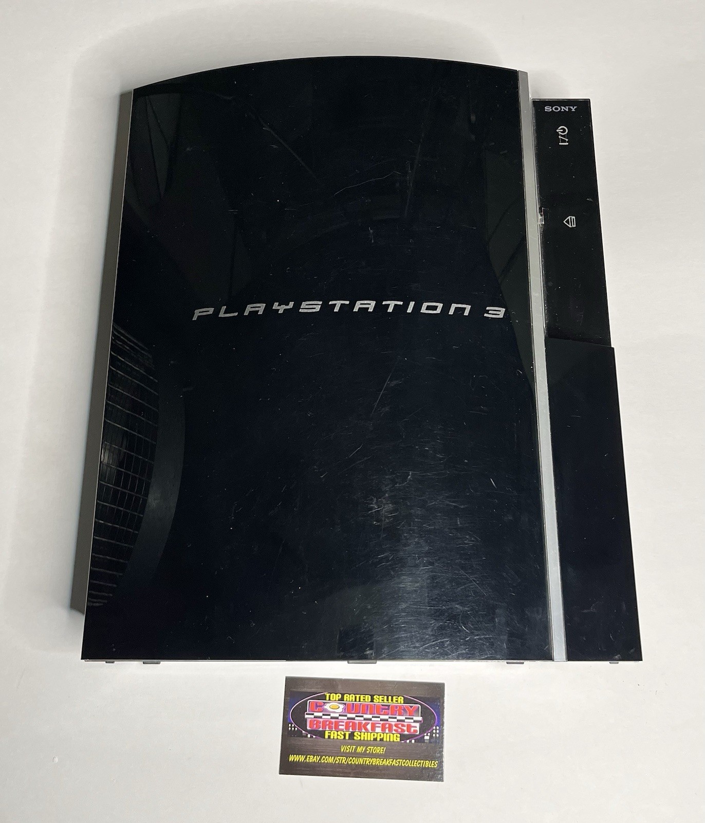 Sony Playstation 3 PS3 CECHP01 160GB Fat Console w Controller HDMI 4 Games Works