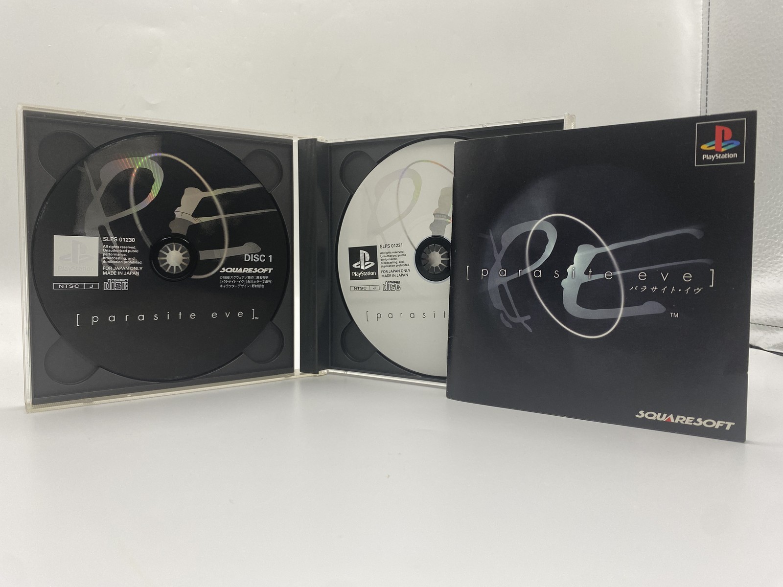 PlayStation 1 PS1 Console w/ Silent Hill Parasite Eve 1 & 2 Galerians Countdown