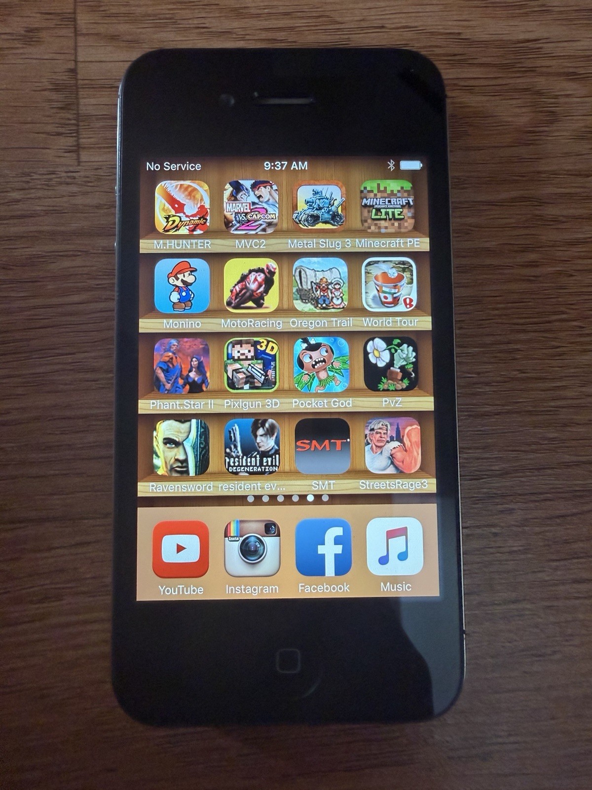 80 Games Iphone 4s 32gb Infinity Blade Final Fantasy Vii Bully Rare Ios Games