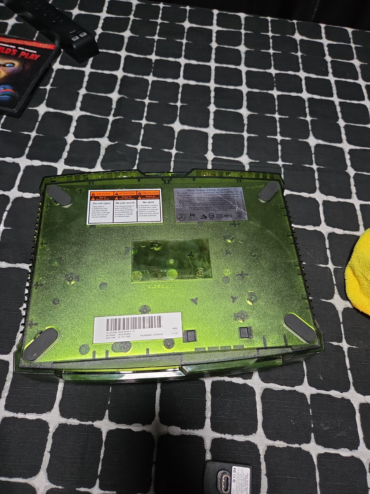 Xbox Original Green Halo Special Edition Console ONLY Microsoft