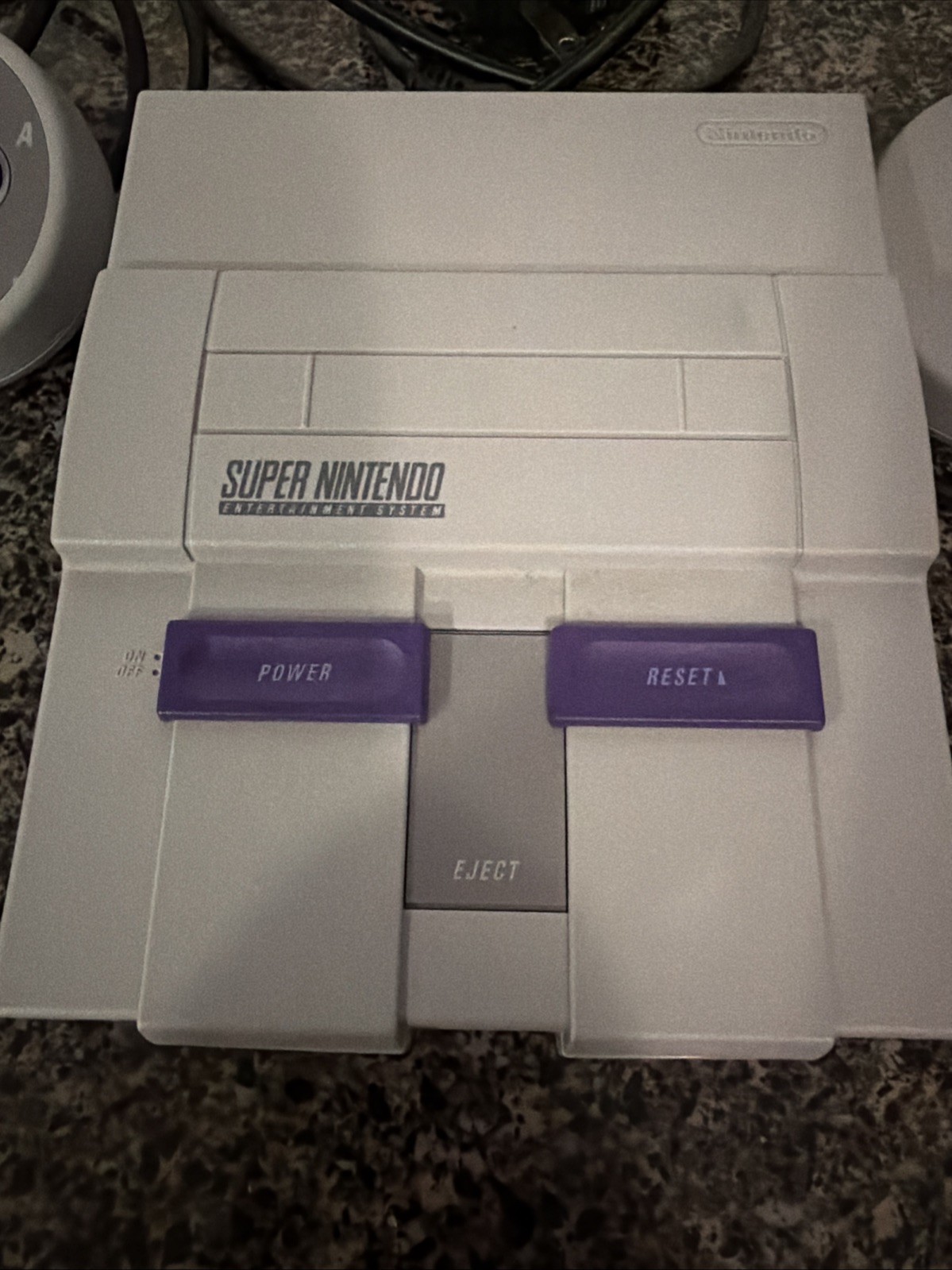 Super Nintendo SNES Classic Edition Console Gaming System CLV-201 Gray Works