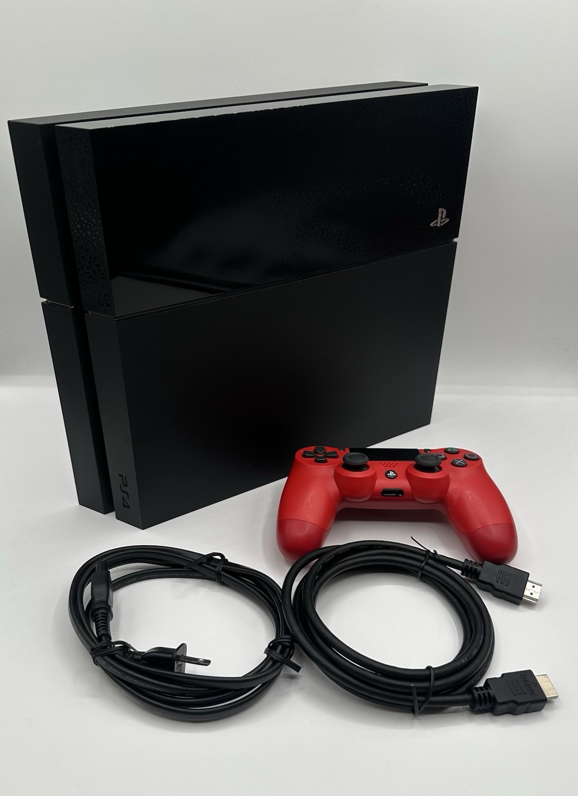 Sony Playstation 4 500GB Black Console PS4 W/ Controller & Cords Tested Working