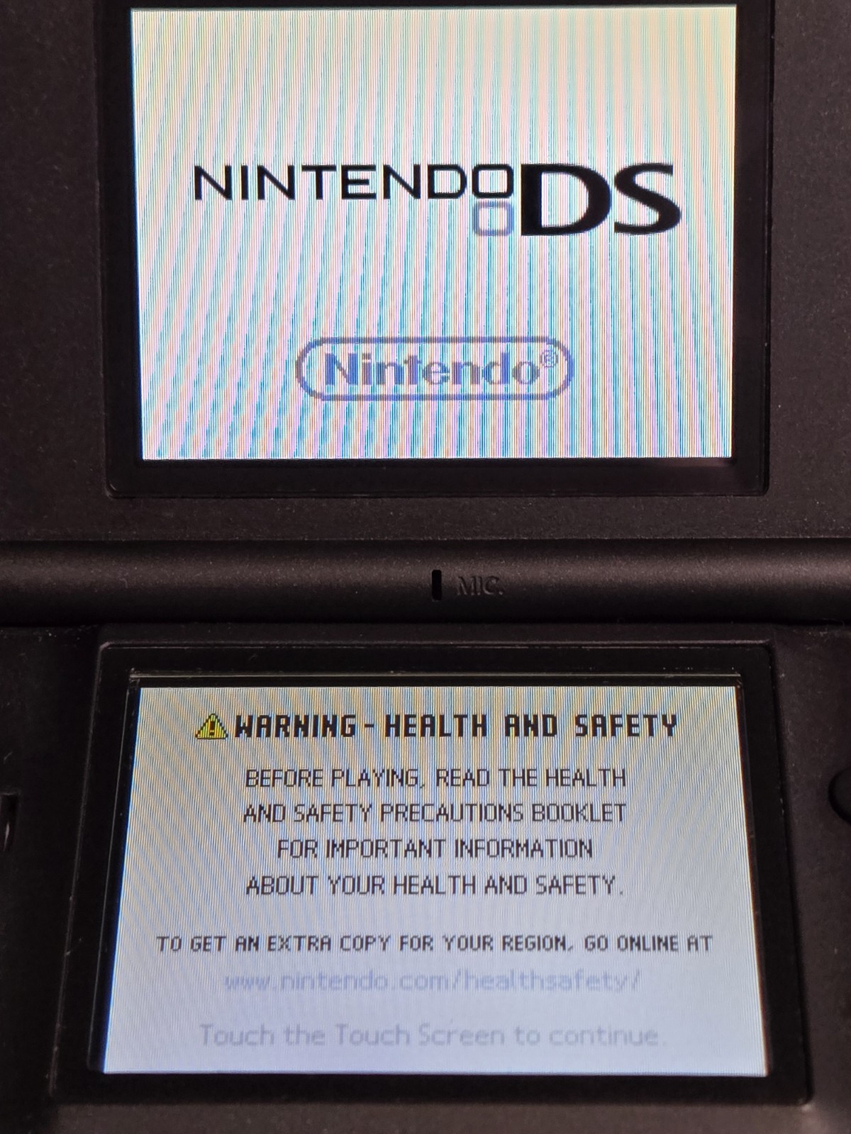 Nintendo DS Lite Crimson Red/Black Tested Working Great Condition!
