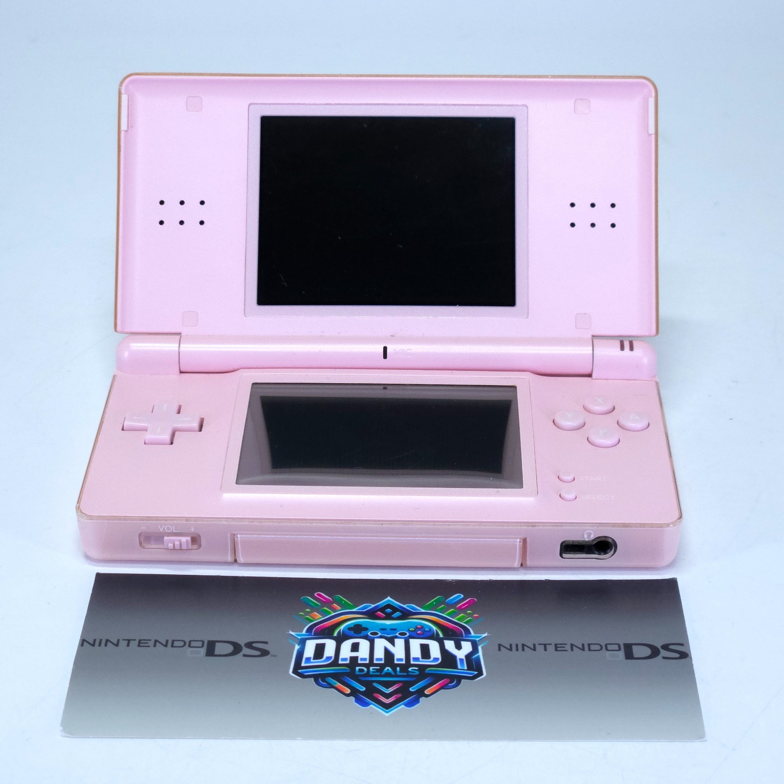 DS Lite Console Nintendo System Pink W/ Charger + Stylus | Usg-001 Tested