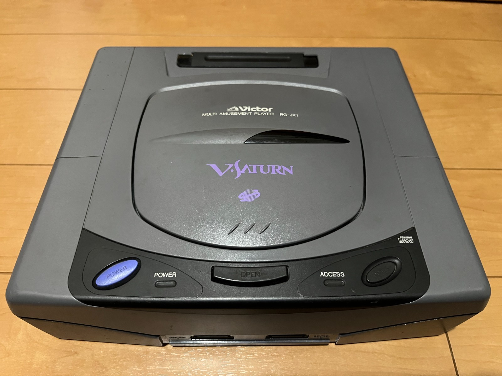 SEGA V-Saturn Console Victor Original Color & Controller with games Japan 1222