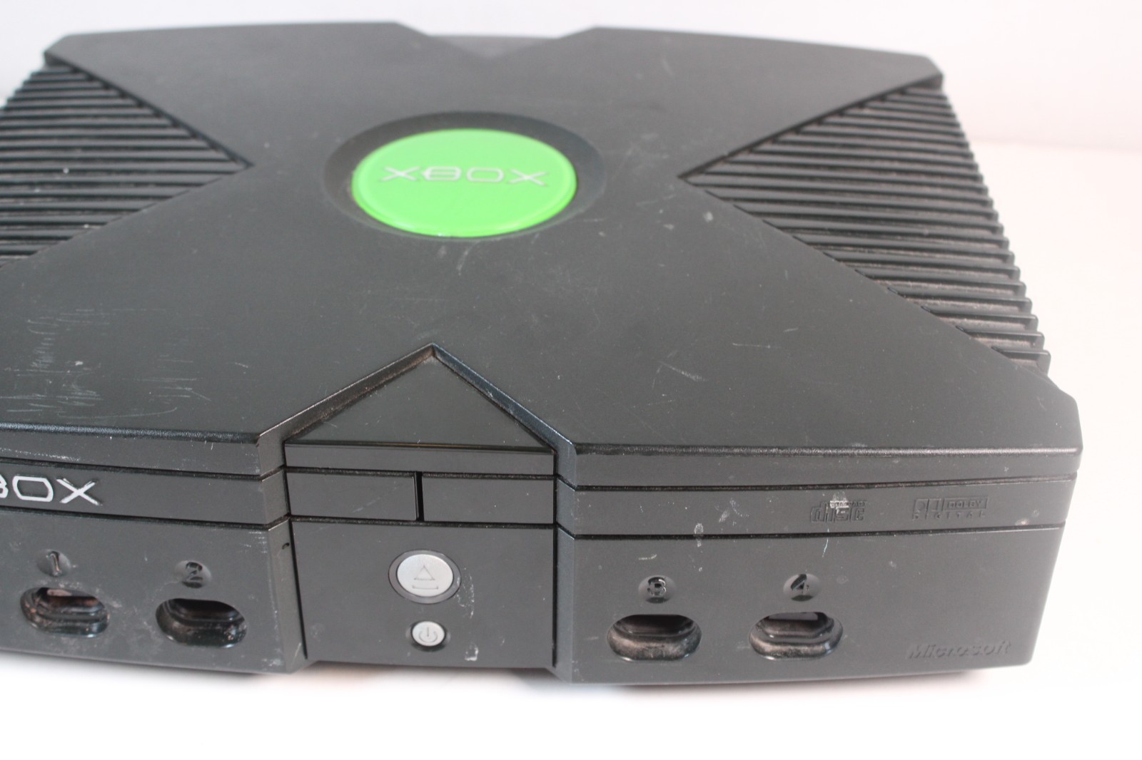 Microsoft Original Xbox Console – for parts – CD Drive does work
