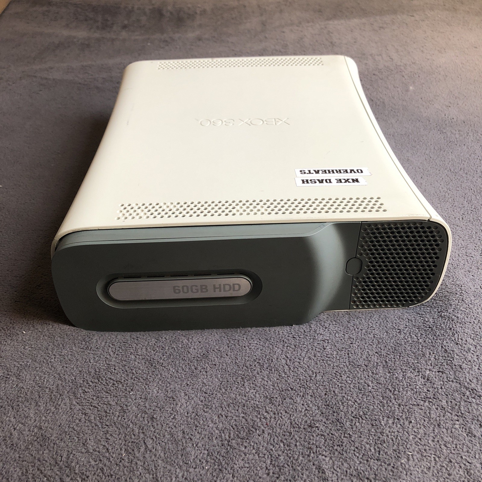 Microsoft Xbox 360 Pro Console 60GB Early Falcon NXE Dash – OVERHEATS