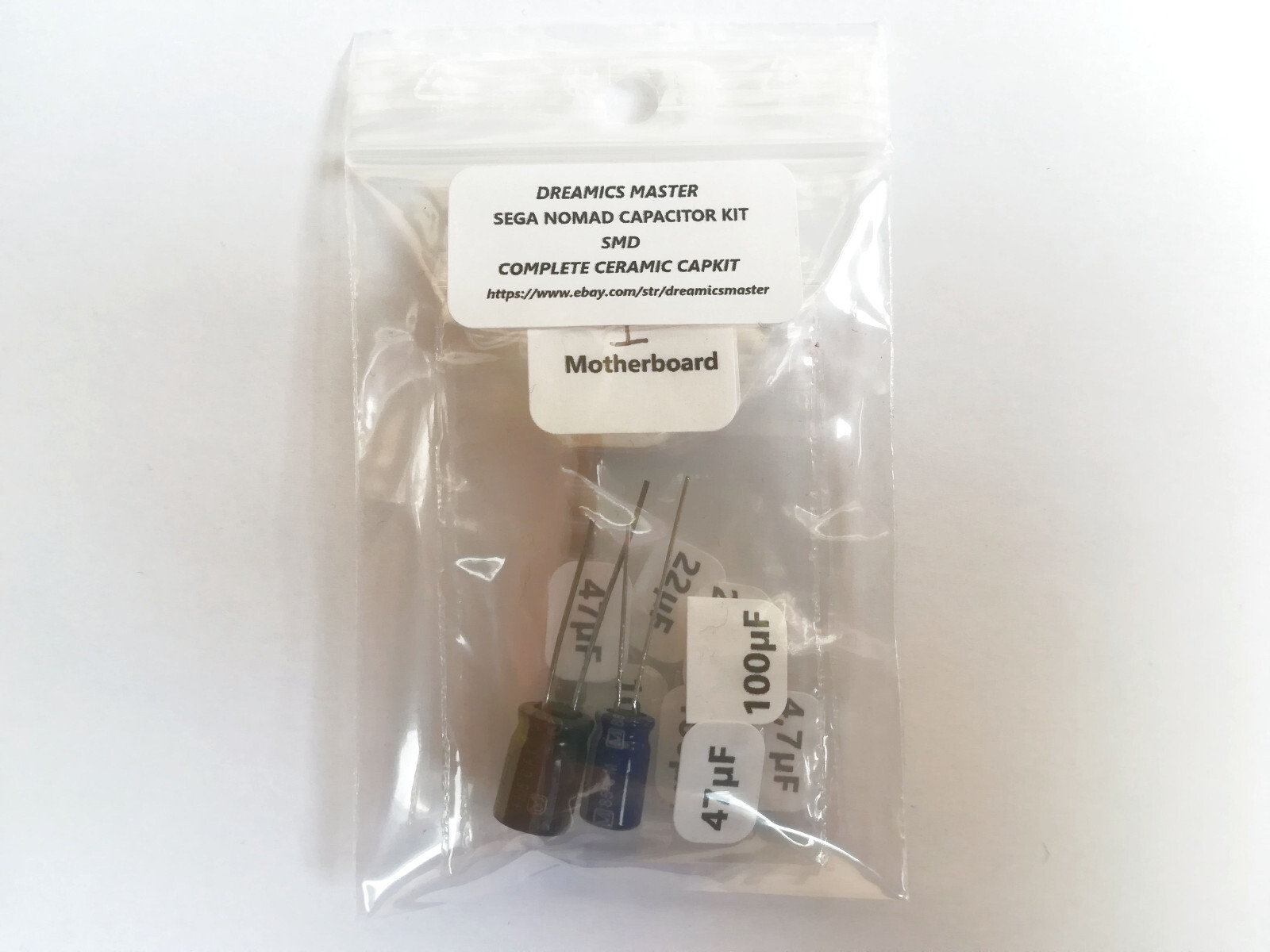 SEGA Nomad | SMD Ceramic Capacitor Replacement Kit | Complete Cap Kit