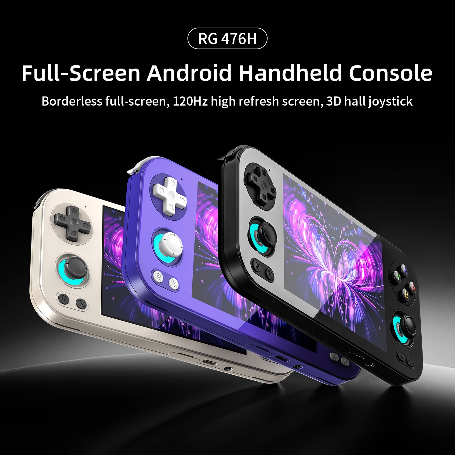 ANBERNIC RG 476H Retro Handheld Game Console Android13 5000mAh 4.7-inch Gifts