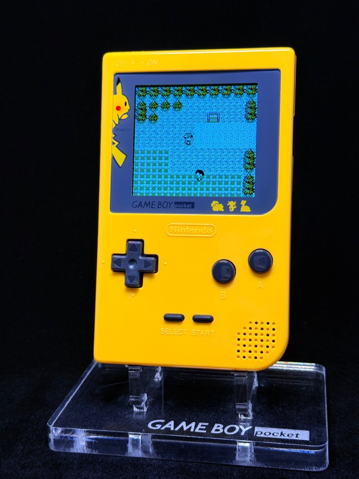 Gameboy Pocket Pokemon Pikachu Yellow – IPS Screen – Premium Quality Build