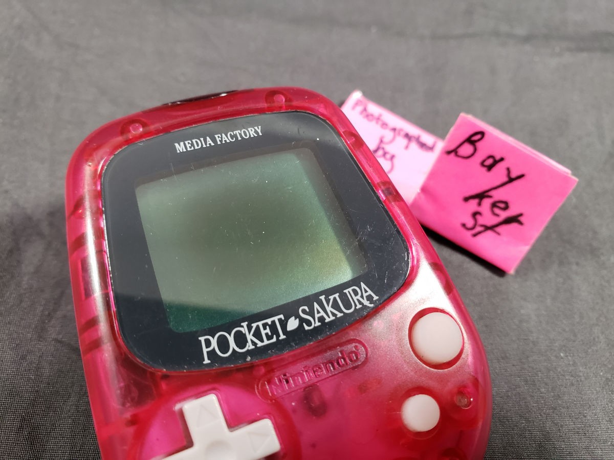 Pocket Sakura Pink COLOR LCD Virtual Pet Pedometer Game MPG-002 SK wars Japan