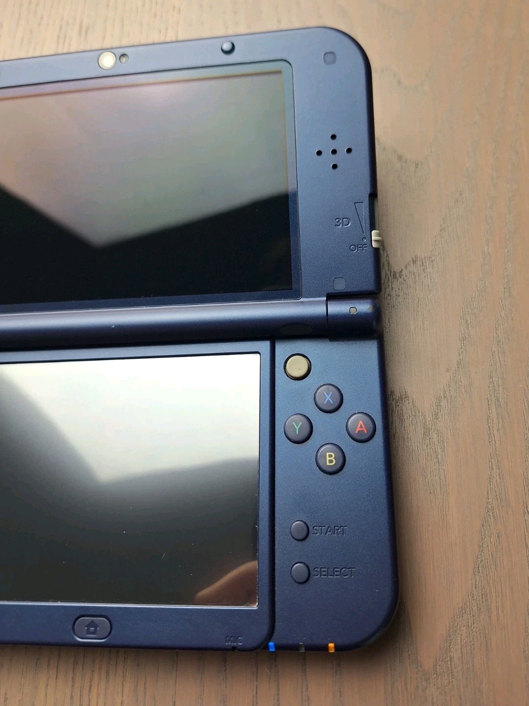 New Nintendo 3DS XL Metallic Blue Charger + 32GB SD Card | Region Free TOP IPS