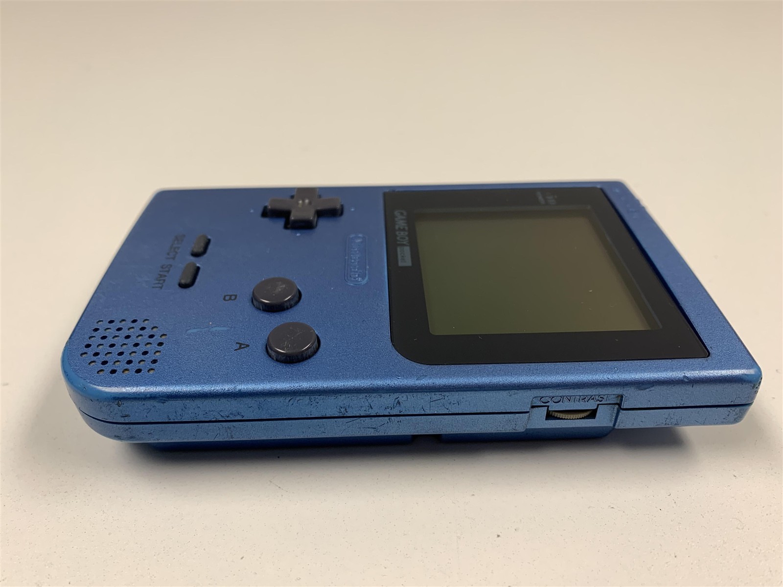 Nintendo Game Boy Pocket Handheld Console Ice Blue MGB-001 Tested & Working