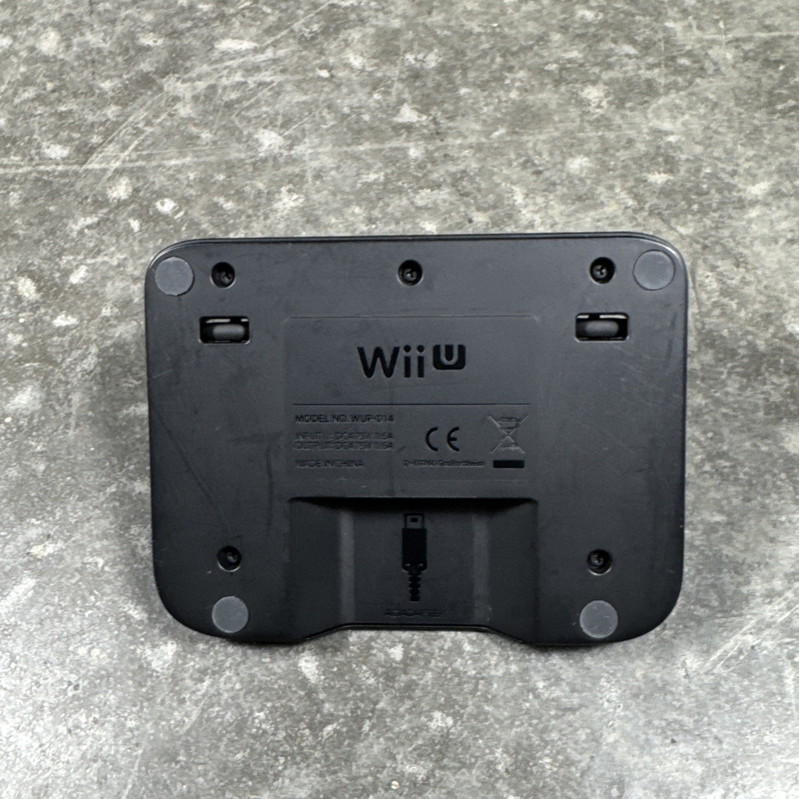 Nintendo Wii U 32GB Console (WUP-101) Gamepad Bundle + OEM Cables Tested Working