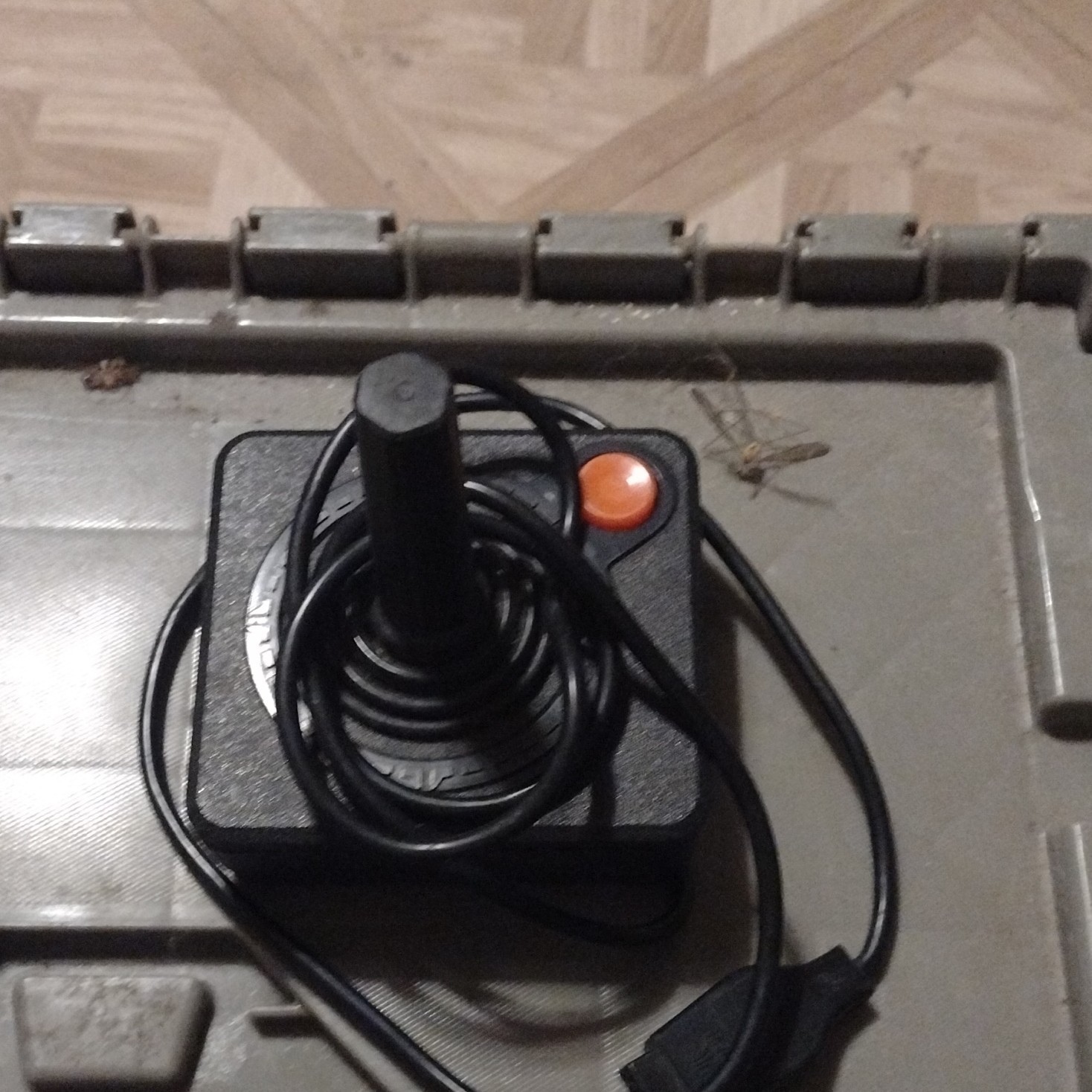 Atari 2600 CX-2600 Black/Brown Home Console RF NTSC 1977 w/ Joystick,Paddles