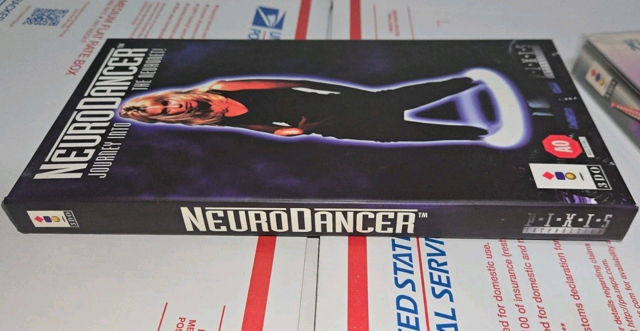 2 Rare 3DO Games NEURODANCER + PLUMBERS DON’T WEAR TIES! Mint Discs