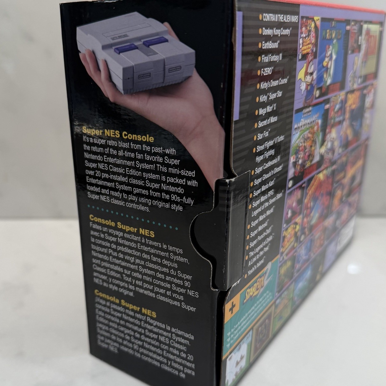 Nintendo Super NES Classic Edition SNES Mini Console Games 2 Controllers