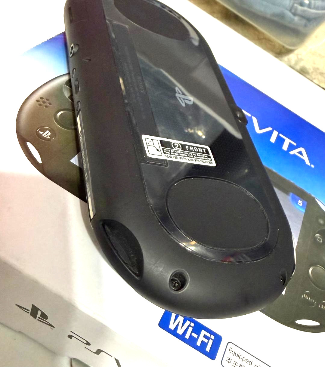 SONY PS Vita PCH 2000 Console Charger w/Box PlayStation PSV Slim Black 64GB USA