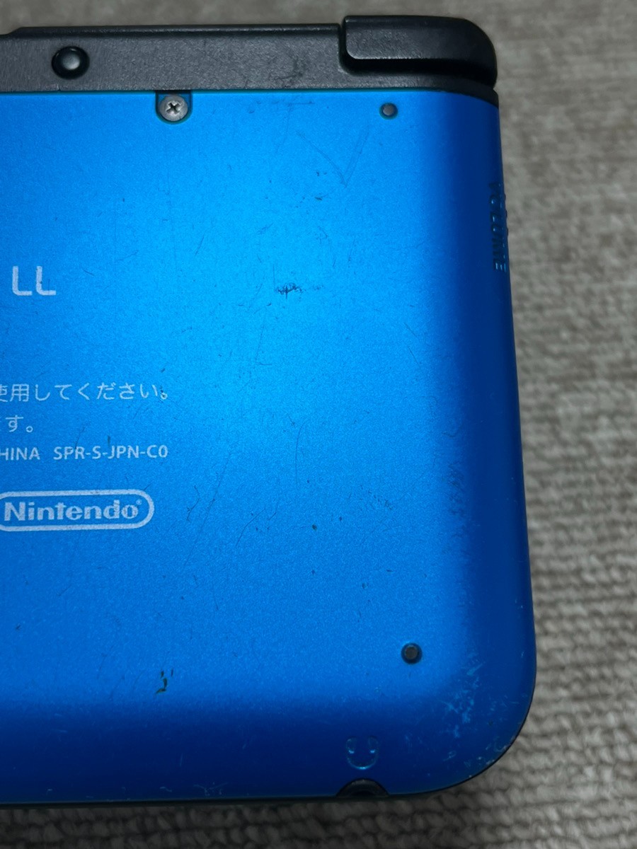 3DS LL XL blue black Japan Nintendo Console Japanese B966