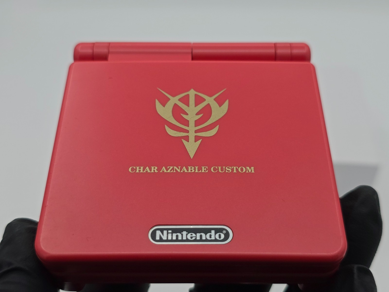 Nintendo Game Boy Advance SP Char’s Custom – GUNDAM Exclusive – Excellent