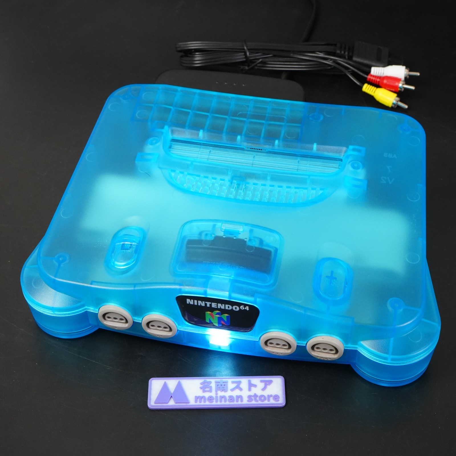 Nintendo 64 N64 Ice Blue Replacement Shell Console NUS-001 (JPN) REGION FREE