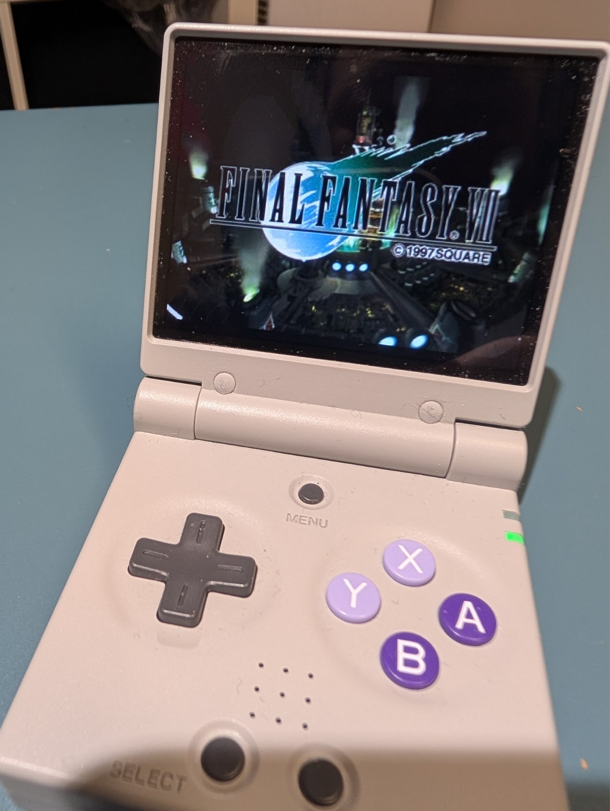 Miyoo Mini Flip Grey 32GB 2.8” IPS Retro Handheld Console WiFi Net Mint