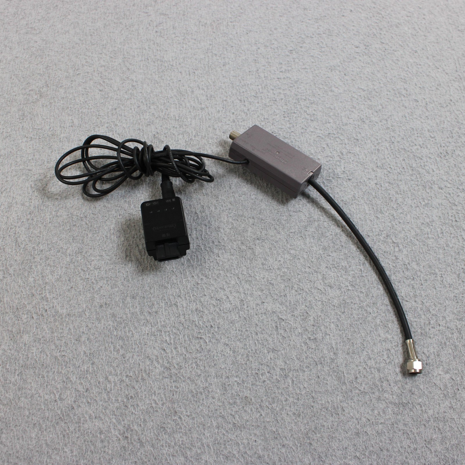 Nintendo 64 Gray Console System NUS-001 USA NTSC Jumper Pak AC Adapter UNTESTED