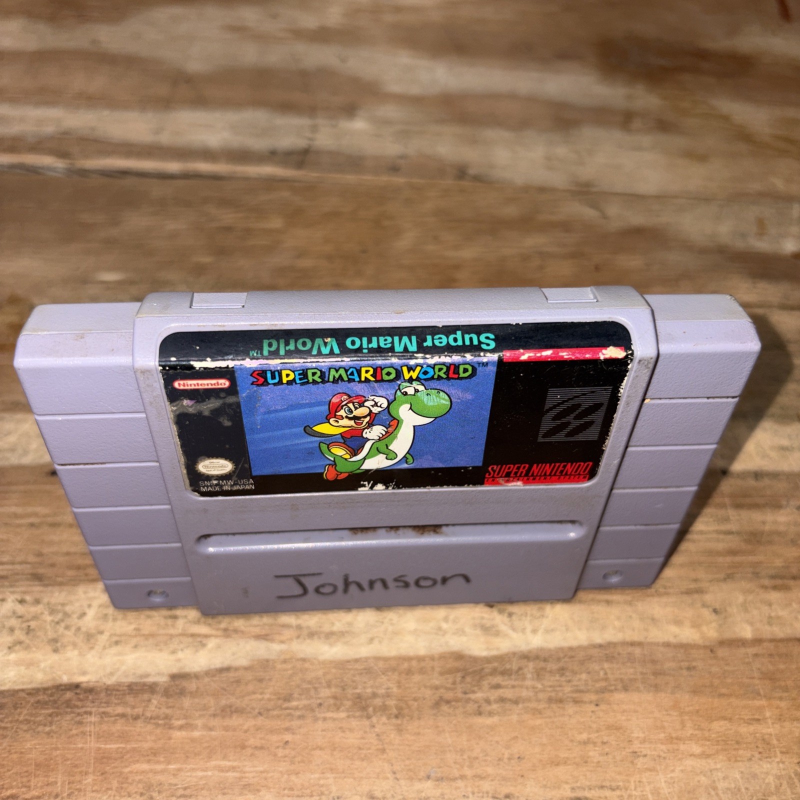 Super Nintendo SNES Console Bundle w/ OEM Controller, Cords & 3 Mario Games